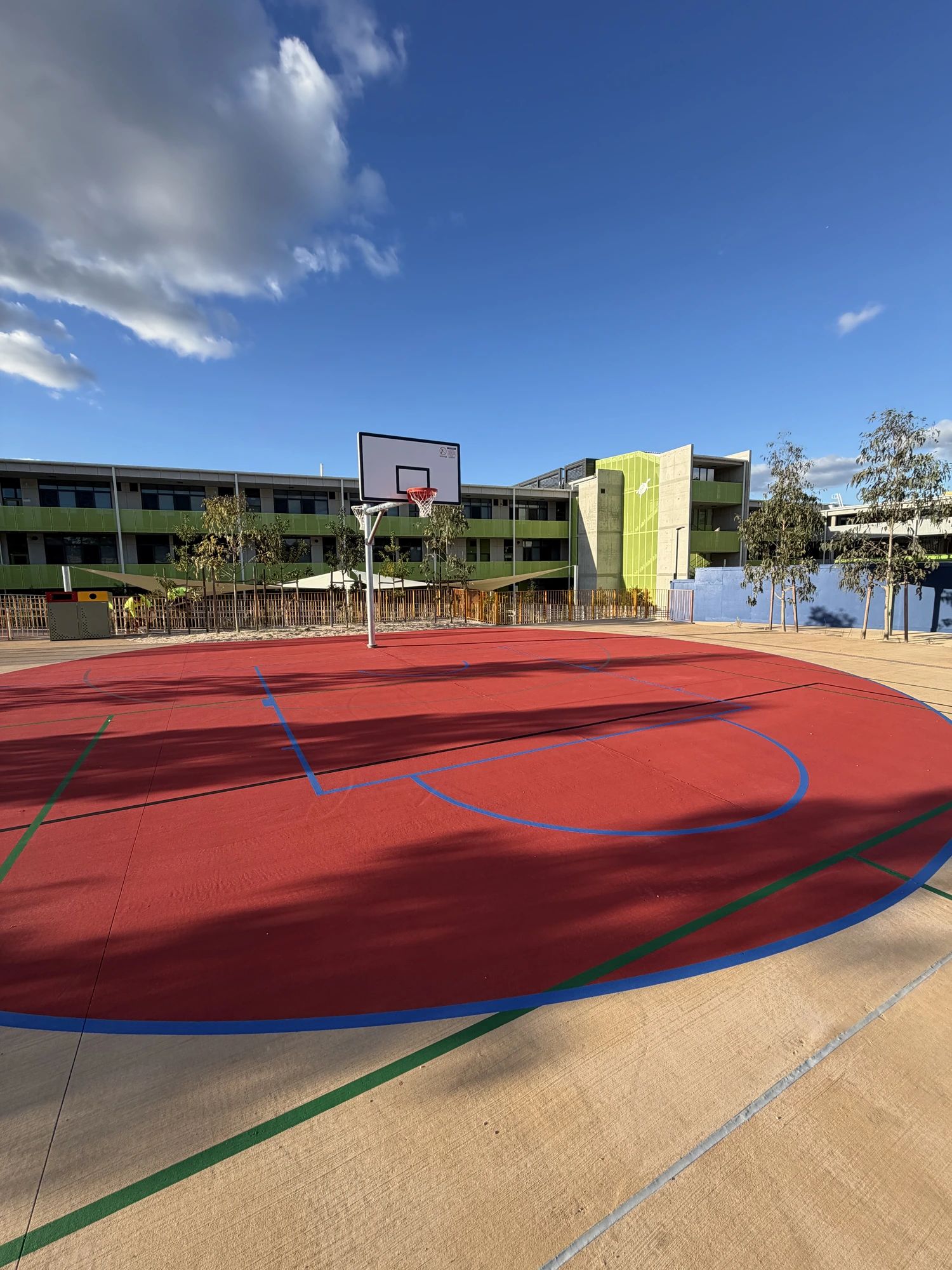 Execution result — court resurfacing and line marking Sydney